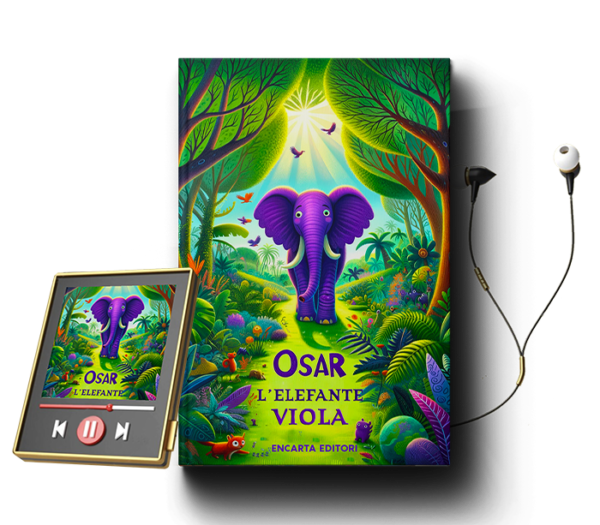 Oscar - L'Elefante Viola Libro + Audiolibro